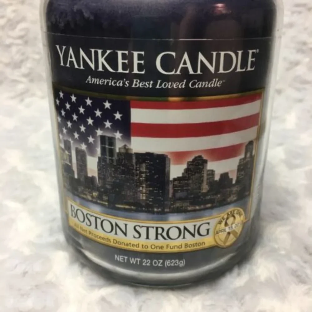 Boston Strong Rare Yankee Candle Commemorative Limited Edition 22 ounce Candle‎